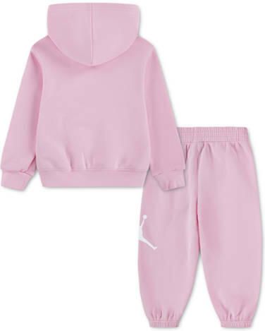 Jordan joggingpak met capuchon en logo roze Logo maat 104-110 - Foto 3
