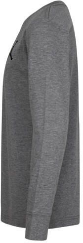 Jordan longsleeve grijs T-shirt Katoen Ronde hals Logo maat 128-134 - Foto 2