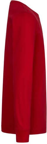 Jordan longsleeve rood T-shirt Katoen Ronde hals Logo maat 128-134 - Foto 3