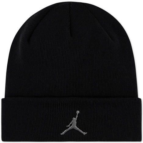Jordan muts zwart Polyester Effen