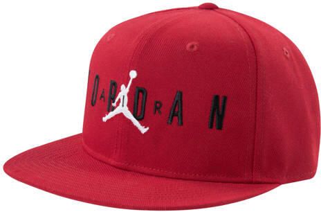 Jordan pet rood Polyester Logo | Pet van
