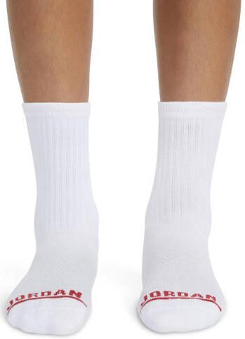 Jordan sokken wit multi (set van 6) Polyester Logo maat 23-27 - Foto 3