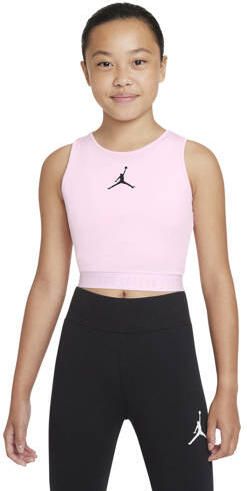 Jordan sporttop roze Meisjes Polyester Ronde hals Printopdruk maat 164-176