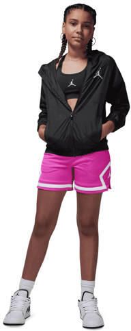 Jordan sporttop zwart Meisjes Polyester Ronde hals Logo maat 134-146 - Foto 3