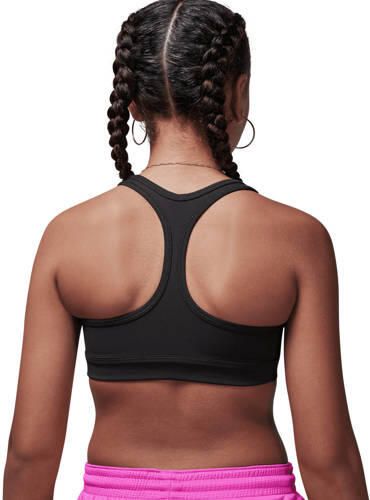Jordan sporttop zwart Meisjes Polyester Ronde hals Logo maat 134-146 - Foto 2