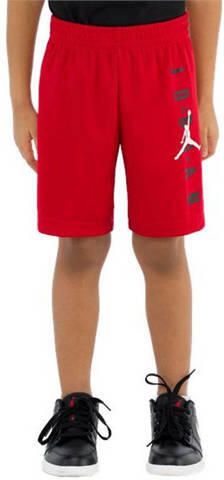 Jordan sweatshort rood Korte broek Polyester Printopdruk maat 134-146