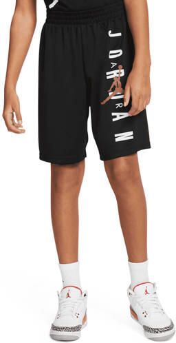 Jordan sweatshort zwart Korte broek Polyester Printopdruk maat 164-176