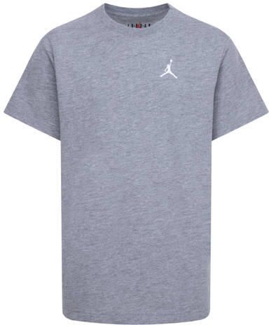 Jordan T-shirt grijs Katoen Ronde hals Effen maat 164-176
