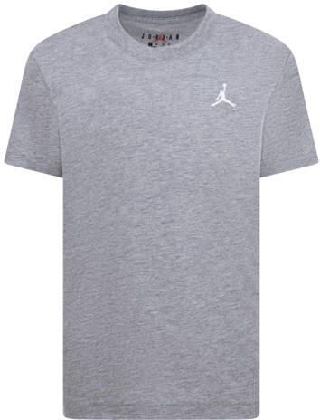 Jordan T-shirt grijs Katoen Ronde hals Effen maat 104-110
