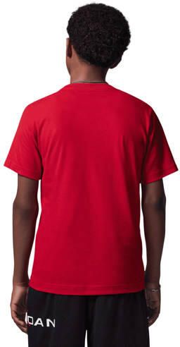 Jordan T-shirt rood Katoen Ronde hals Effen maat 164-176 - Foto 2