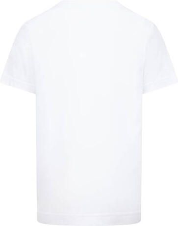 Jordan T-shirt wit Katoen Ronde hals Effen maat 104-110 - Foto 3