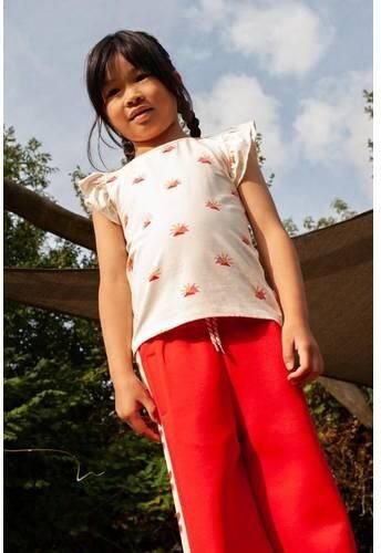 Jubel wide leg broek Salsa Sunset rood Meisjes Polyester Effen - Foto 5