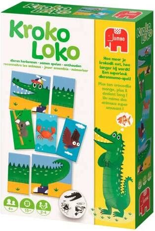 Jumbo Kroko Loko Memory | Memory van | Speelgoed > Spelletjes > Kaartspellen