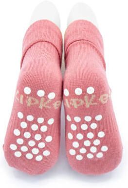 KipKep Blijf-Sokjes met anti-slip nopjes 12-18 mnd roze Sokken Meisjes Katoen 12-18 mnd - Foto 3