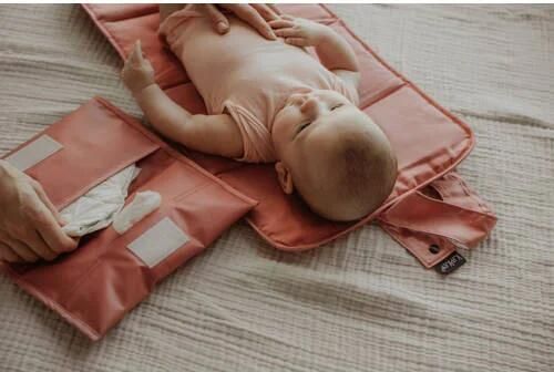 KipKep Napper luieretui koraalrood Effen | Luieretui van - Foto 4