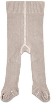 KipKep Stay-on-Tights Cookie Maillot Beige Katoen Effen maat 6-12 mnd