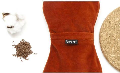 KipKep Woller warmtekussen rusty spice Kruik Oranje - Foto 2