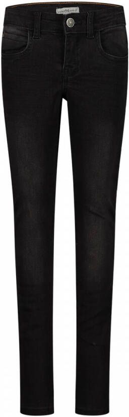 Koko Noko slim fit jeans Nox zwart Jongens Stretchdenim Effen 110 116 - Foto 2