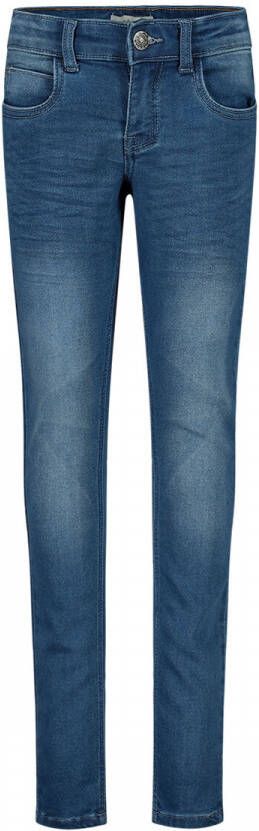 Koko Noko skinny jeans Novan stonewashed Blauw Jongens Stretchdenim Effen 122 128 - Foto 2
