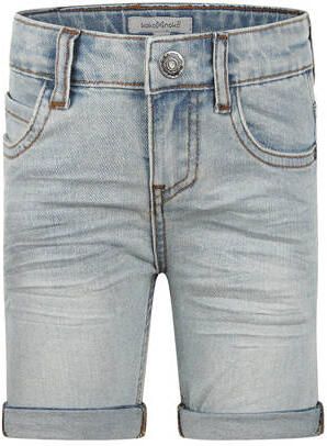 Koko Noko denim loose short light blue denim Korte broek Blauw Jongens Stretchdenim