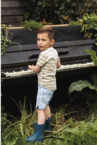 Koko Noko denim short blauw Korte broek Effen 128 - Foto 2