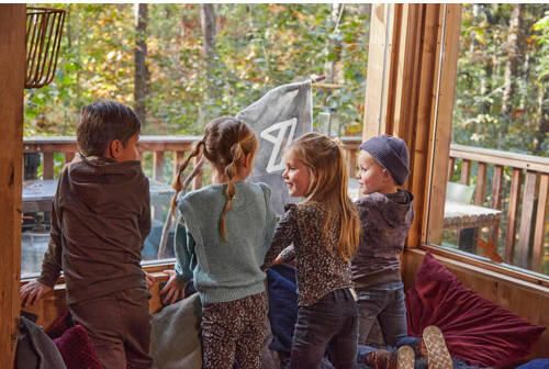 Koko Noko gebreide trui zachtblauw Meisjes Acryl Ronde hals Effen 140 - Foto 2