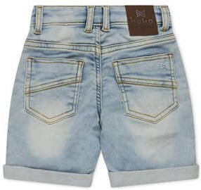 Koko Noko jeans bermuda Nils light denim short Blauw Jongens Stretchdenim 134 140 - Foto 4