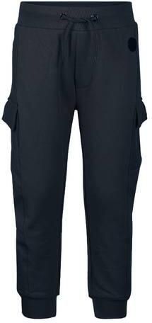 Koko Noko loose fit cargobroek donkerblauw Jongens Sweat Effen