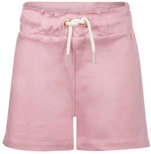 Koko Noko loose sweatshort roze Korte broek Meisjes Stretchkatoen Effen