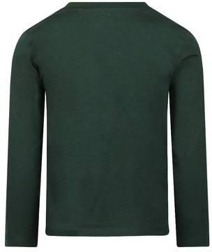 Koko Noko rechtvallende longsleeve met print donkergroen Jongens Stretchkatoen Ronde hals - Foto 2