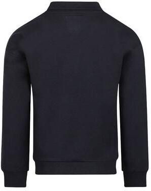 Koko Noko rechtvallende sweater donkerblauw Jongens Stretchkatoen Polokraag - Foto 3