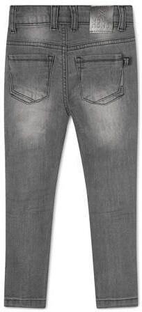 Koko Noko skinny jeans Nelly grijs stonewashed Meisjes Stretchdenim Effen 110 116 - Foto 7