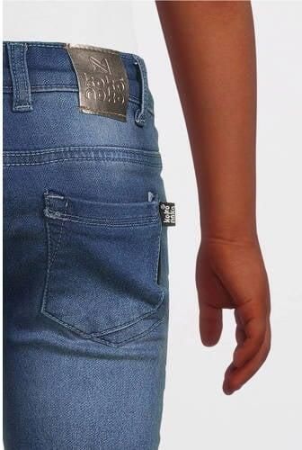 Koko Noko skinny jeans Nori stonewashed Blauw Meisjes Stretchdenim Effen 122 128 - Foto 3