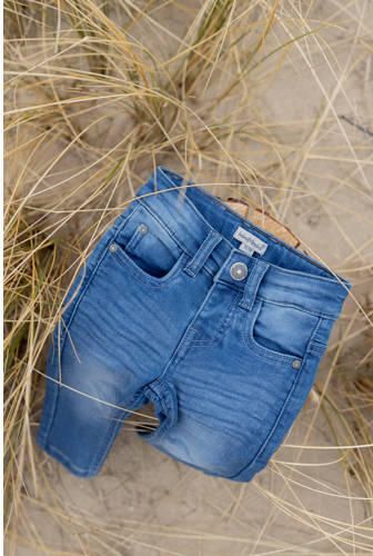 Koko Noko skinny jeans Nori stonewashed Blauw Meisjes Stretchdenim Effen 122 128 - Foto 4