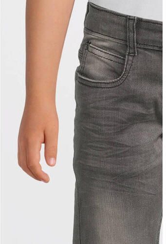 Koko Noko slim fit jeans Nox grijs stonewashed Jongens Stretchdenim Effen 110 116 - Foto 3