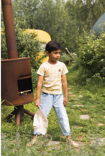 Koko Noko T-shirt met all over print wit Jongens Katoen Ronde hals All over print 104 - Foto 2