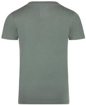 Koko Noko T-shirt met printopdruk groen Jongens Katoen Ronde hals Printopdruk 104