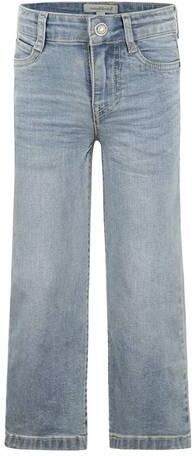 Koko Noko wide leg jeans lichtblauw Meisjes Stretchdenim Effen - Foto 3