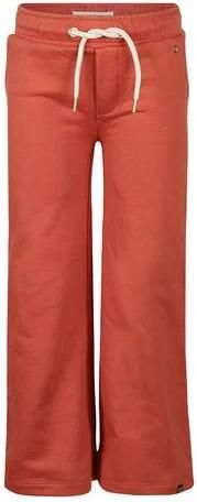 Koko Noko wide leg sweatpants rood Broek Effen