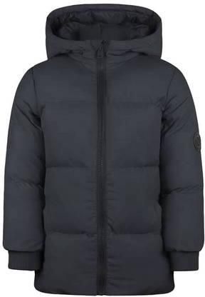 Koko Noko winterjas donkerblauw Jongens Polyester Capuchon Effen