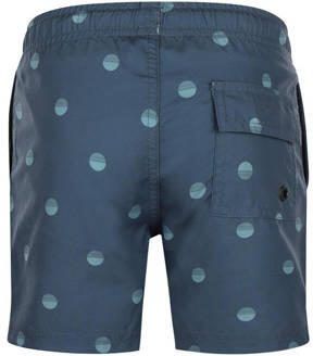 Koko Noko zwemshort donkerblauw Jongens Polyester All over print 134 140
