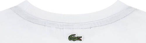 Lacoste T-shirt wit Jongens Katoen Ronde hals Logo - Foto 4