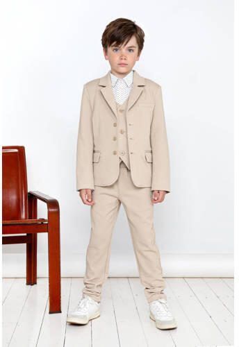 Le Chic Garcon colbert ABEL ecru Jongens Katoen Reverskraag Effen 104 - Foto 3