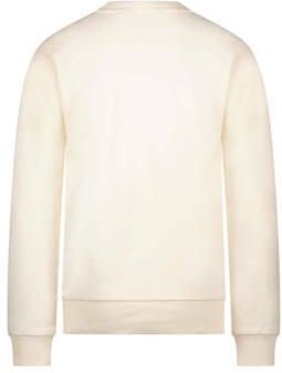 Le Chic Garcon sweater OLIVER offhwhite zand Wit Meerkleurig 104