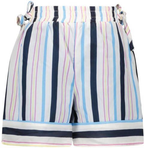 Le Chic baby gestreepte casual short offwhite Korte broek Wit Meisjes Polyester 68 - Foto 2