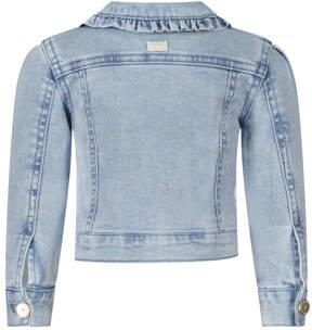 Le Chic baby spijkerjas ALIDA blauw Meisjes Katoen Klassieke kraag Effen 86
