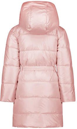 Le Chic gewatteerde winterjas BIRDO roze Meisjes Polyester Capuchon Effen 128