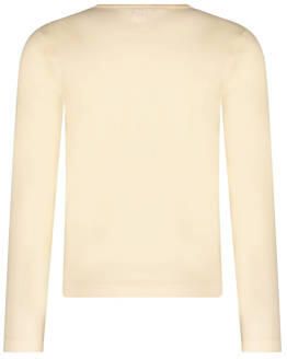 Le Chic longsleeve NORA met printopdruk ecru Meisjes Polyester Ronde hals 104 - Foto 2