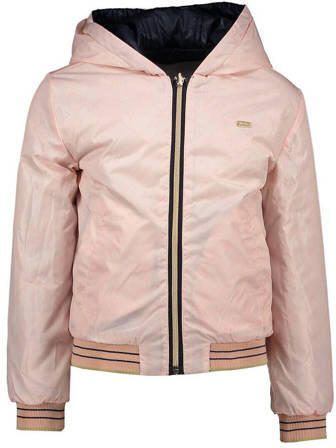 Le Chic reversible winterjas van gerecycled polyester roze donkerblauw 152 - Foto 2