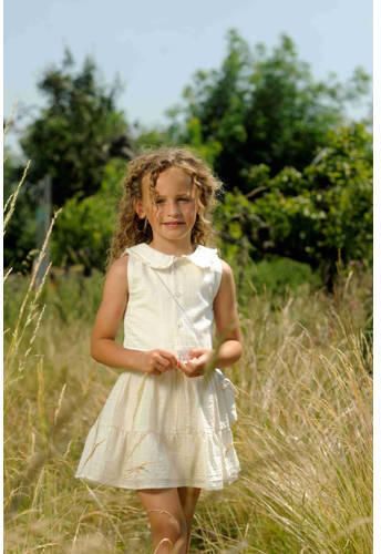 Le Chic rok TELUCA offwhite Ecru Meisjes Polyester Effen 104 - Foto 3